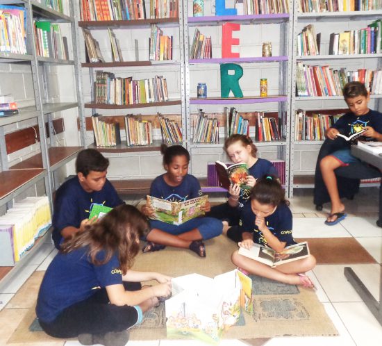 sala de leitura