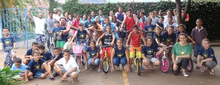 doação bicicletas