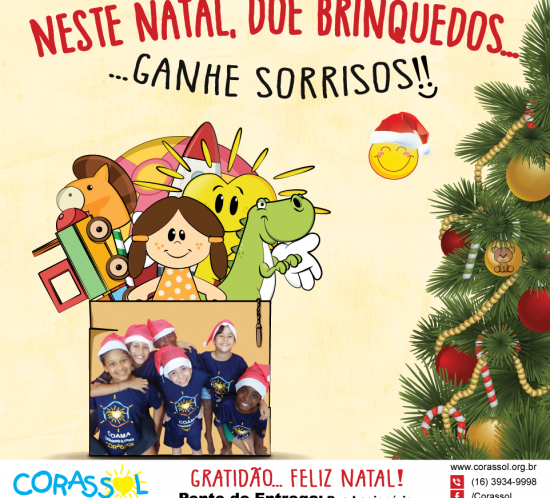 doação brinquedo natal