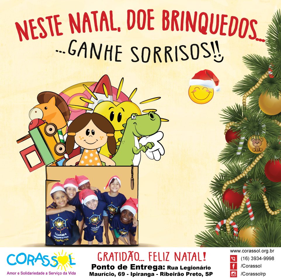 doação brinquedo natal